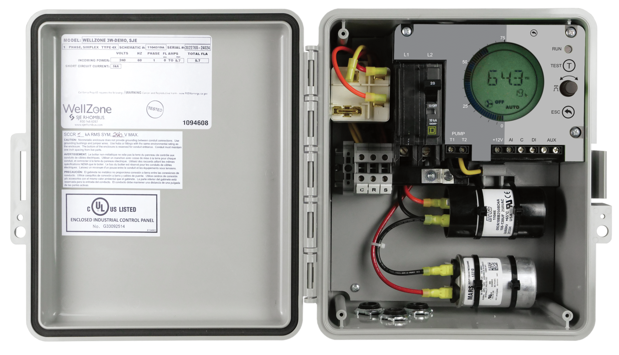 WellZone® 3-Wire Pressure Controller
